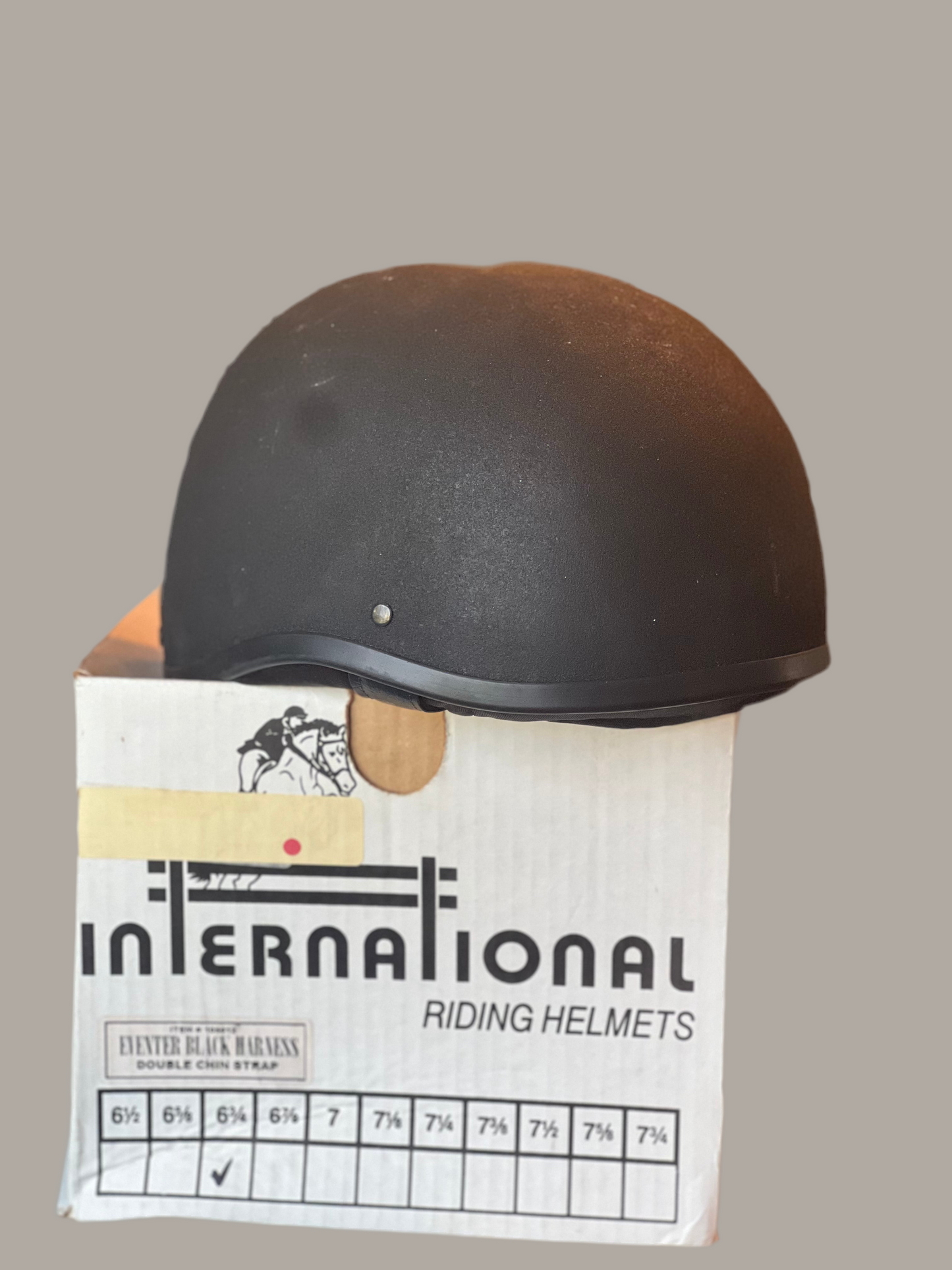 International riding helmet