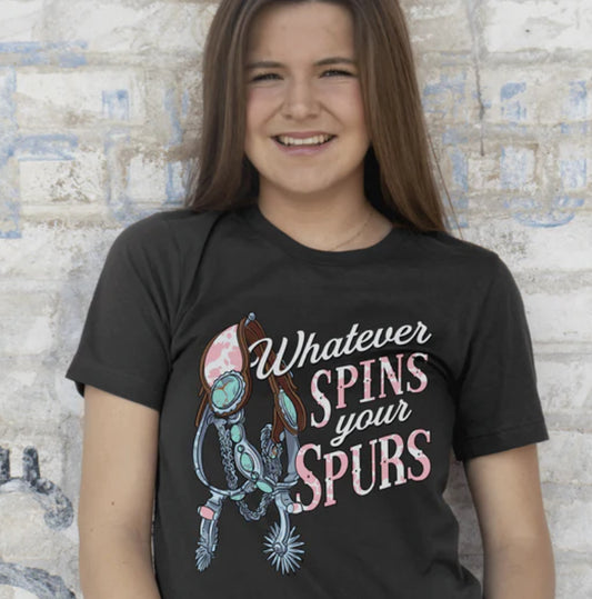 Lulu Mac Spins Spurs