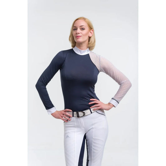 Cavalliera Women's Modern Dame Long Sleeve Show Shirt